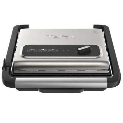 Tefal - Kontaktgrill INICIO 2000W/230V schwarz/edelstahl