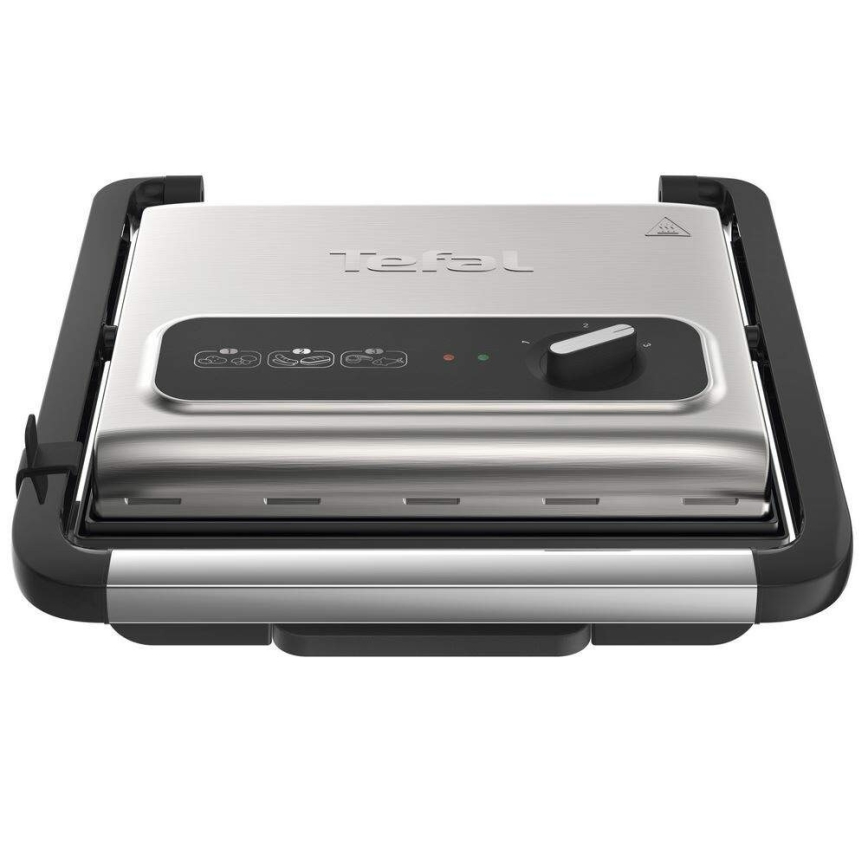 Tefal - Kontaktgrill INICIO 2000W/230V schwarz/edelstahl