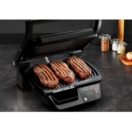Tefal - Intelligenter elektrischer Grill Tefal OPTIGRILL 2000W/230V
