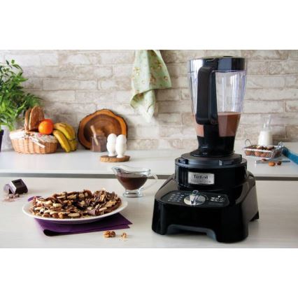Tefal - Küchenmaschine DOUBLE FORCE 1000W/230V schwarz
