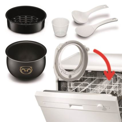 Tefal - Multifunktions-Elektrotopf FUZZY 750W/230V