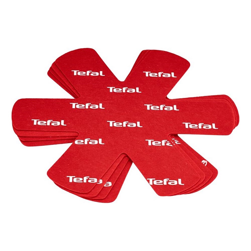 Tefal - Pfannenschoner-Set 4 Stk. INGENIO rot