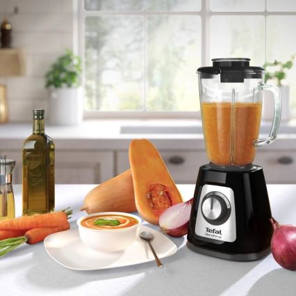 Tefal - Standmixer BLENDFORCE 800W/230V schwarz/Edelstahl