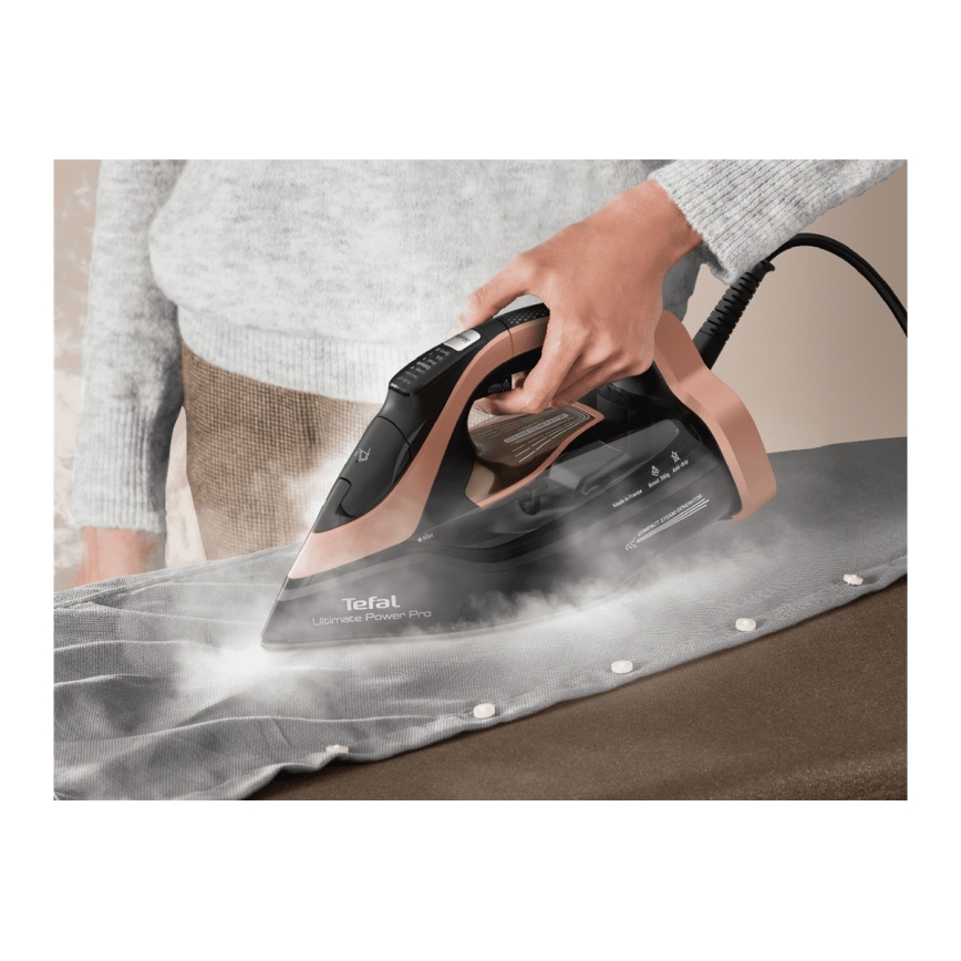 Tefal - Dampfbügeleisen ULTIMATE POWER 3200W/230V kupfer/schwarz