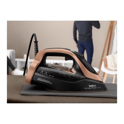 Tefal - Dampfbügeleisen ULTIMATE POWER 3200W/230V kupfer/schwarz