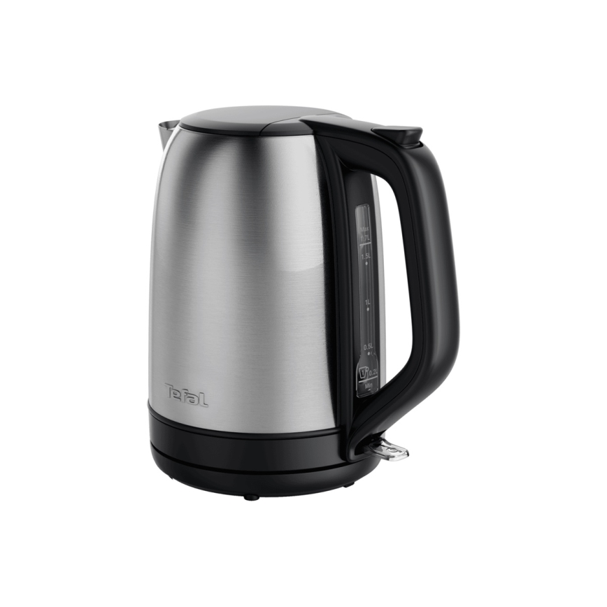 Tefal - Wasserkocher SUBITO 1,7l 2400W/230V Edelstahl/schwarz