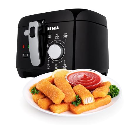 TESLA Electronics EasyCook - Fritteuse mit Öl 2,5 l 1800W/230V