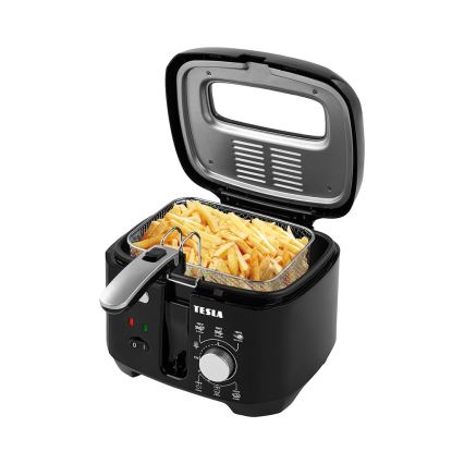 TESLA Electronics EasyCook - Fritteuse mit Öl 2,5 l 1800W/230V