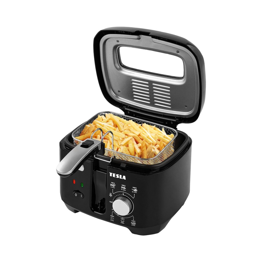 TESLA Electronics EasyCook - Fritteuse mit Öl 2,5 l 1800W/230V