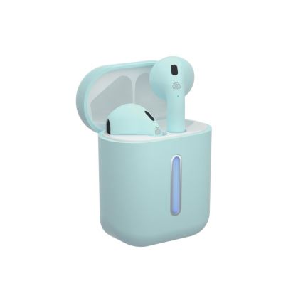 TESLA Electronics - Kabellose Kopfhörer 300 mAh + 2x 25 mAh IPX4 türkis