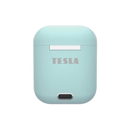 TESLA Electronics - Kabellose Kopfhörer 300 mAh + 2x 25 mAh IPX4 türkis