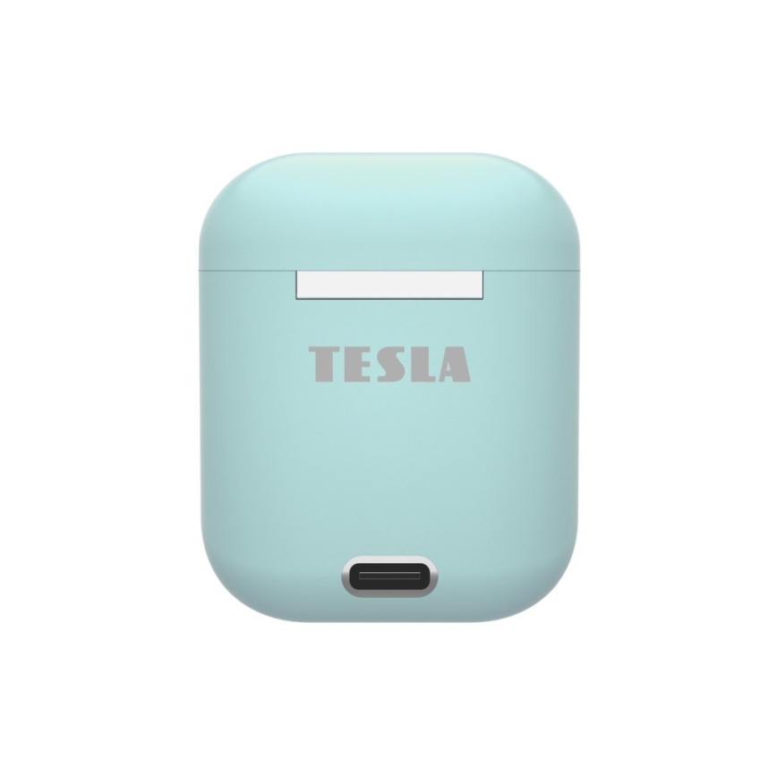 TESLA Electronics - Kabellose Kopfhörer 300 mAh + 2x 25 mAh IPX4 türkis