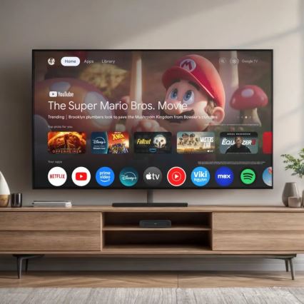 TESLA Electronics MediaBox - UHD Multimedia-Player mit Wi-Fi und Fernbedienung