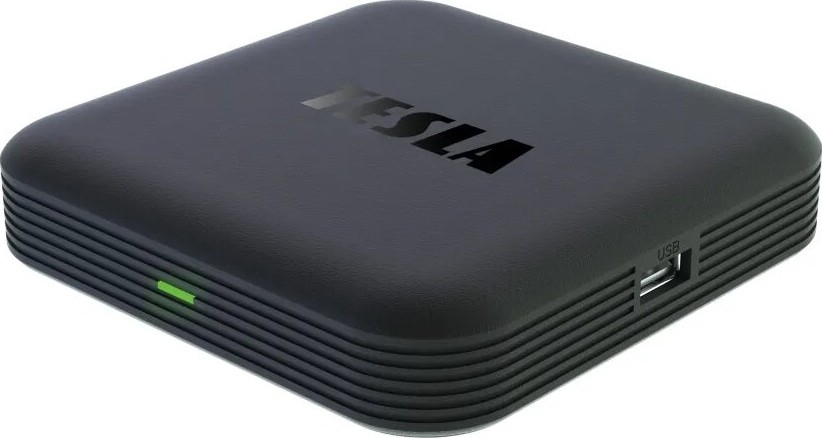 TESLA Electronics MediaBox - UHD Multimedia-Player mit Wi-Fi und Fernbedienung