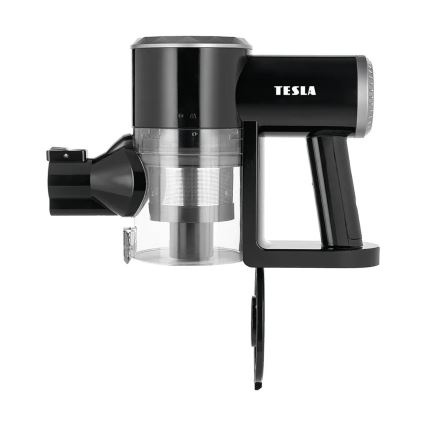 TESLA Electronics PureStar - Flexibler kabelloser Stabstaubsauger 2in1 150W/2200 mAh schwarz
