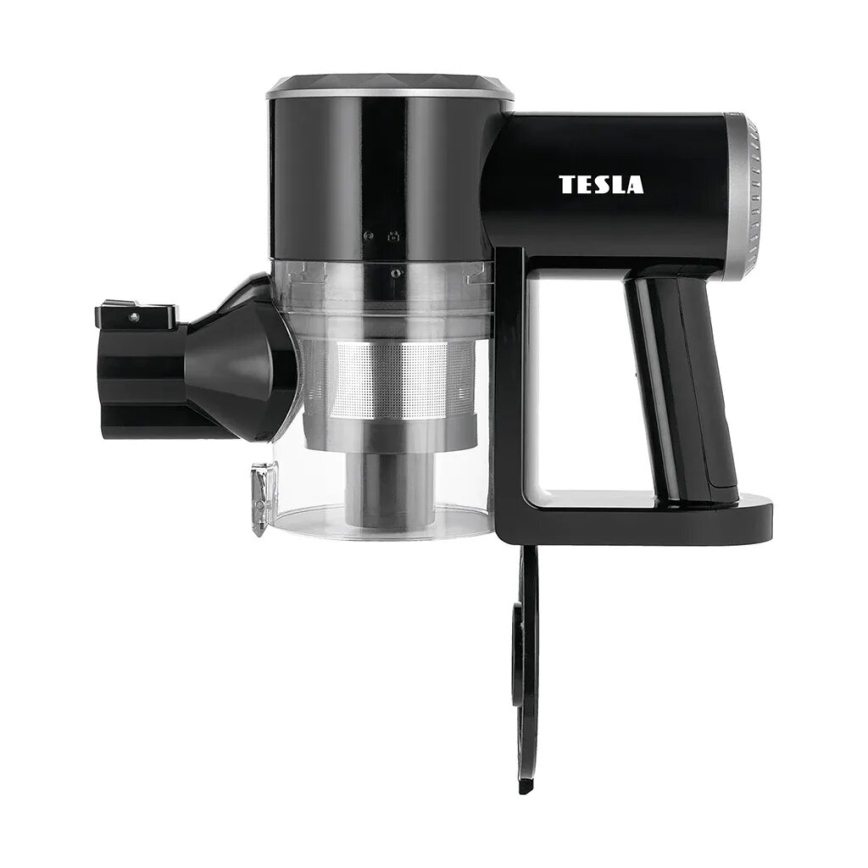 TESLA Electronics PureStar - Flexibler kabelloser Stabstaubsauger 2in1 150W/2200 mAh schwarz