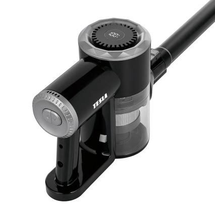 TESLA Electronics PureStar - Flexibler kabelloser Stabstaubsauger 2in1 150W/2200 mAh schwarz