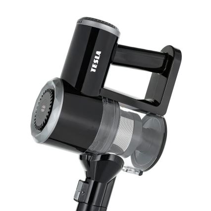 TESLA Electronics PureStar - Flexibler kabelloser Stabstaubsauger 2in1 150W/2200 mAh schwarz