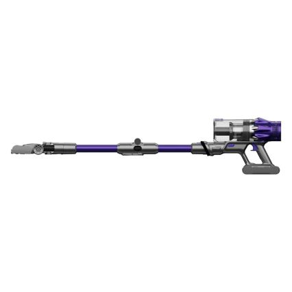 TESLA Electronics PureStar - Flexibler kabelloser Stabstaubsauger 2in1 250W/2200 mAh grau/lila