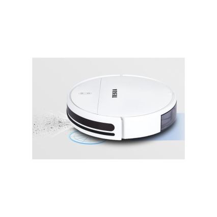 TESLA Electronics RoboStar - Intelligenter 2-in-1 Saugroboter 2500 mAh Wi-Fi Tuya Weiß + Fernbedienung