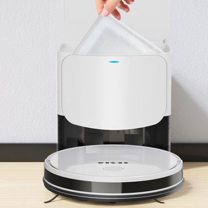 TESLA Electronics RoboStar - Intelligenter 2-in-1 Saugroboter 2600 mAh Wi-Fi Weiß + Fernbedienung