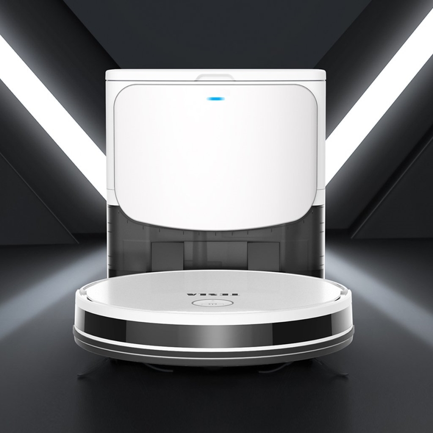 TESLA Electronics RoboStar - Intelligenter 2-in-1 Saugroboter 2600 mAh Wi-Fi Weiß + Fernbedienung