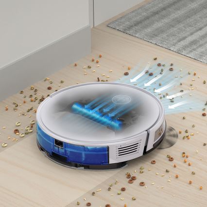 TESLA Electronics RoboStar - Intelligenter 2-in-1 Saugroboter 2600 mAh Wi-Fi Weiß + Fernbedienung