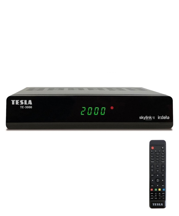 TESLA Electronics - Satellitenempfänger 2xAAA + Fernbedienung