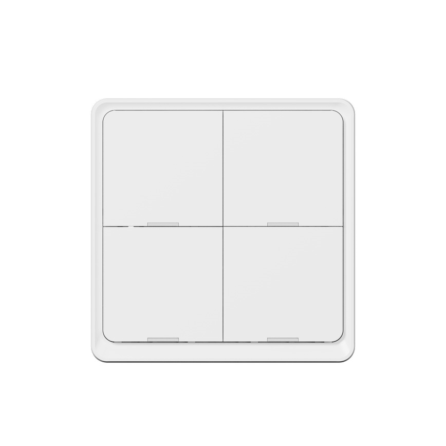 TESLA Smart - Intelligenter kabelloser Haus-Schalter 4P 1xCR2430 ZigBee