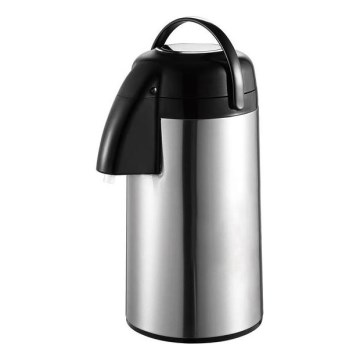 Thermoskanne 2,8 l Edelstahl/schwarz
