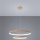 Thoro TH.268 - LED-Hängeleuchte an Seil RIO LED/80W/230V CRI 95 4000K goldfarben