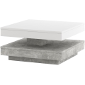 Tisch TIMO weiß/grau Beton