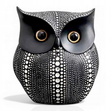 Tischdekoration, 15 cm, schwarz