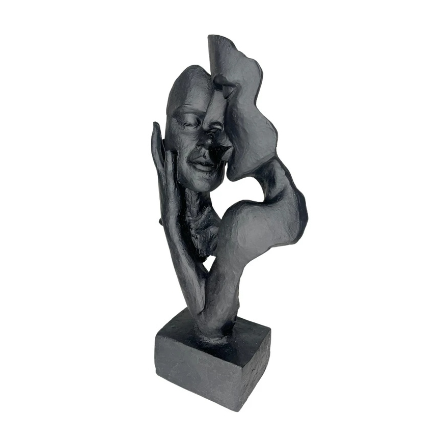 Tischdekoration 29x9x17 cm Harz/schwarz