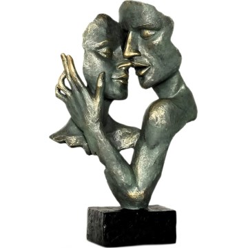 Tischdekoration 31,5x9,5x19 cm aus Harz/Patina