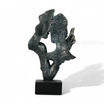 Tischdekoration 31,5x9,5x19 cm aus Harz/Patina
