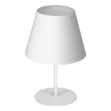 Tischlampe ARDEN 1xE27/60W/230V Ø 20 cm weiß