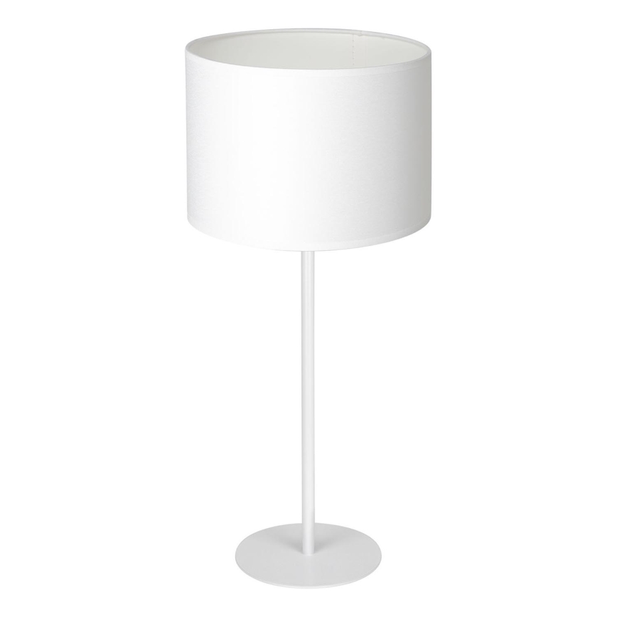Tischlampe ARDEN 1xE27/60W/230V, Ø 25 cm, weiß