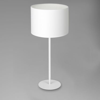 Tischlampe ARDEN 1xE27/60W/230V, Ø 25 cm, weiß