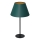 Tischlampe ARDEN 1xE27/60W/230V Ø 30 cm grün/gold