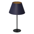 Tischlampe ARDEN 1xE27/60W/230V Ø 30 cm lila/gold