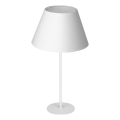 Tischlampe ARDEN 1xE27/60W/230V Ø 30 cm weiß