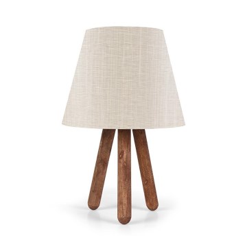 Tischlampe AYD 1xE27/60W/230V beige