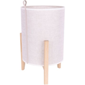 Tischlampe CASIOPEA 1xE27/40W/230V 40 cm Eiche