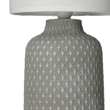 Tischlampe INER 1xE14/40W/230V grau