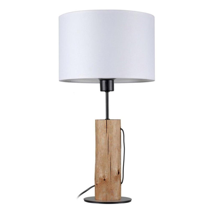 Tischlampe PINO 1xE27/40W/230V Kiefer