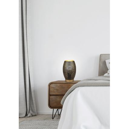 Tischlampe Venus 1xE27/60W/230V schwarz/gold