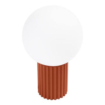 Tischleuchte HALO 1xG9/8W/230V d 12 cm orange