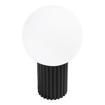 Tischleuchte HALO 1xG9/8W/230V d 12 cm schwarz