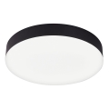 Top Light - LED-Badezimmer-Deckenleuchte SPIRIT LED/24W/230V 3000/4000/6500K IP44 Ø 30 cm schwarz